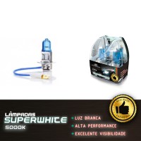 LAMPADA SUPER WHITE H3 55W PAR