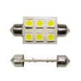 LED TUBULAR 36mm 6SMD 12V